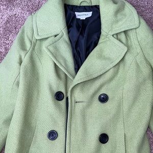 Lime Green winter coat